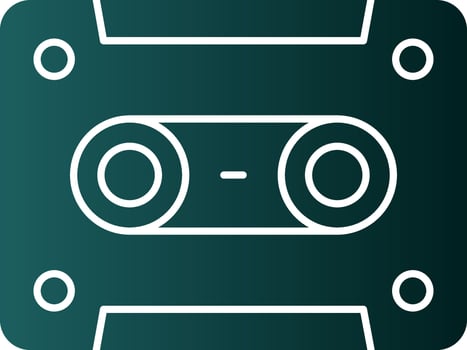 Video Tape  Vector Icon Design