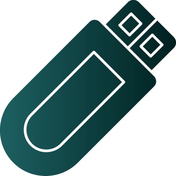 USB Drive  Vector Icon Design