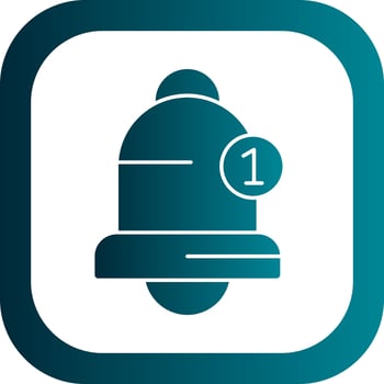 Notification Bell  Vector Icon Design