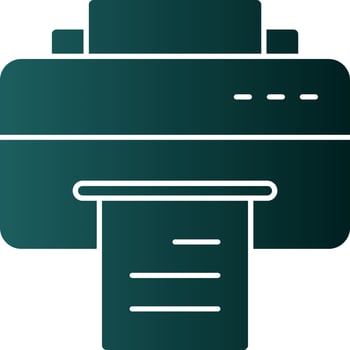 Printer  Vector Icon Design