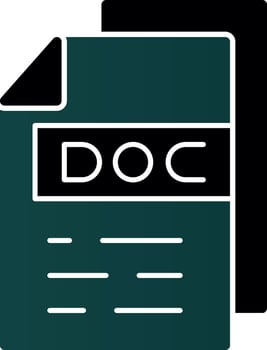 Doc  Vector Icon Design