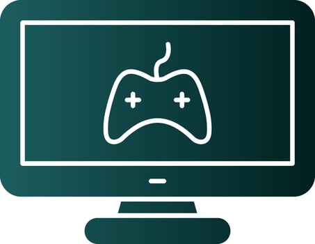 Online Game  Vector Icon Design