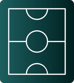 Soccer Field  Vector Icon Design