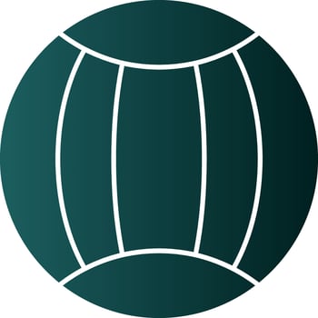 Beach Ball  Vector Icon Design