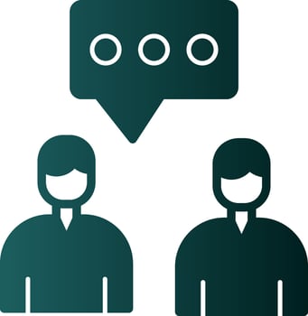 Group Chat  Vector Icon Design