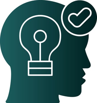 Mental Disorder Vector Icon Design