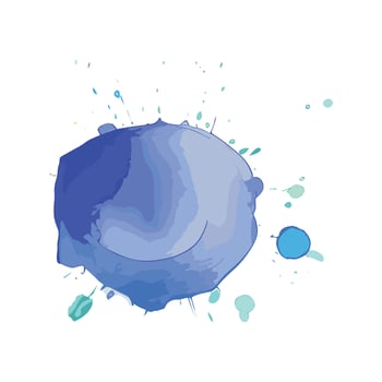 Watercolor illustration, water, soft, doodle, colourful, bubble, splash, paint, vector, watercolor, stain, splatter, brush vector