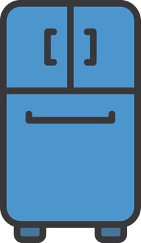 Fridge  Vector Icon Design