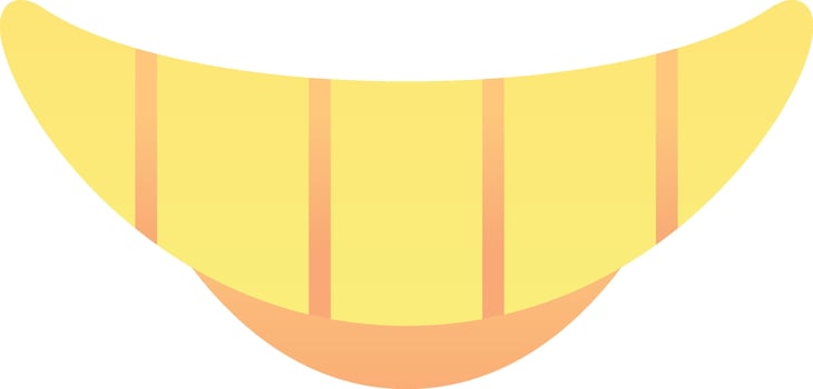 Croissant Vector Icon Design
