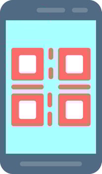 Qr Code  Vector Icon Design