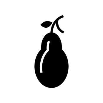 Pear Icon Vector Symbol Design Illustration