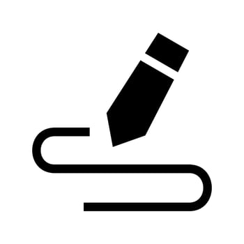Edit Icon Vector Symbol Design Illustration
