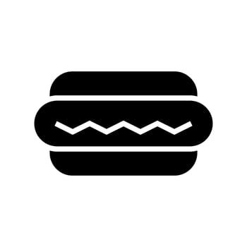 Burger Icon Vector Symbol Design Illustration