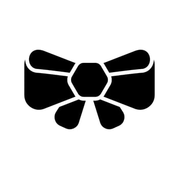 Ribbon Icon Vector Symbol Design Illustration
