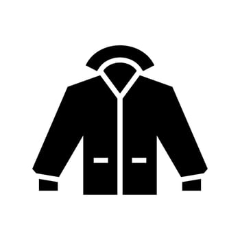 Jacket Icon Vector Symbol Design Illustration