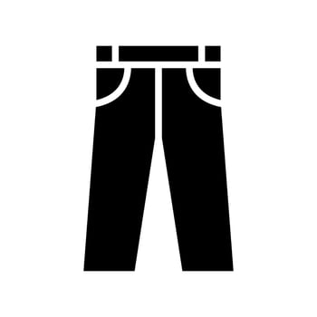 Pants Icon Vector Symbol Design Illustration
