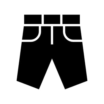 Shorts Icon Vector Symbol Design Illustration