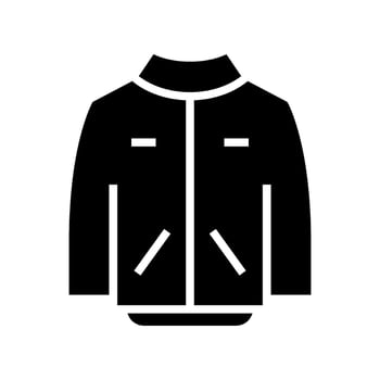 Jacket Icon Vector Symbol Design Illustration