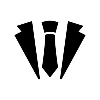 Formal Clothes Icon Vector Symbol Design Illustration
