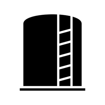 Oil Tank Icon Vector Symbol Design Illustration