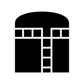 Oil Tank Icon Vector Symbol Design Illustration