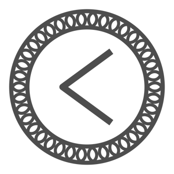Runic alphabets icon with traditional pattern circle. Runes symbol graphic. Ancient norse. png