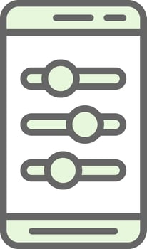 Sound Control  Vector Icon Design
