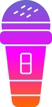 Microphone  Vector Icon Design