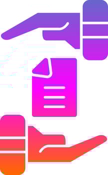 Commitment Vector Icon Design