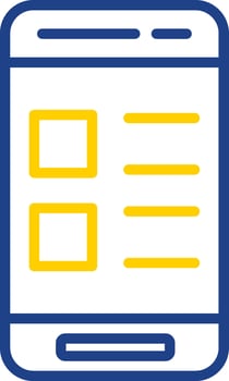 Contact List  Vector Icon Design