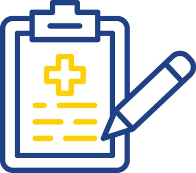 Medical Record  Vector Icon Design
