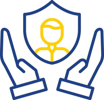 Personal Security Vector Icon Design