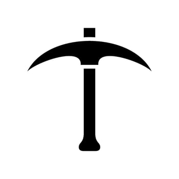 Pickaxe Icon Vector Symbol Design Illustration
