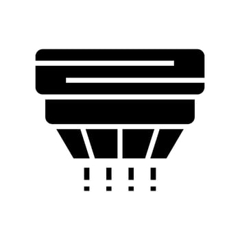 Smoke Detector Icon Vector Symbol Design Illustration