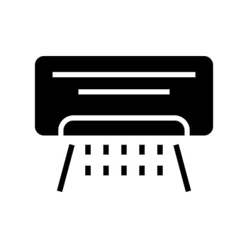 Air Conditioning Icon Vector Symbol Design Illustration