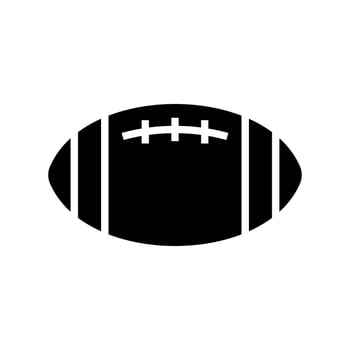Rugby Icon Vector Symbol Design Illustration