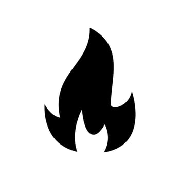 Fire Icon Vector Symbol Design Illustration
