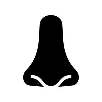 Nose Icon Vector Symbol Design Illustration