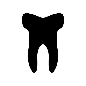 Tooth Icon Vector Symbol Design Illustration