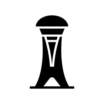 Seattle Icon Vector Symbol Design Illustration