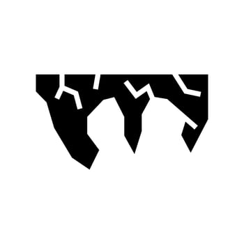 Icicles Icon Vector Symbol Design Illustration