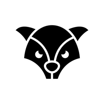 Arctic Fox Icon Vector Symbol Design Illustration