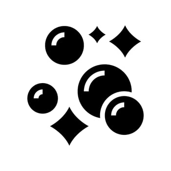 Bubbles Icon Vector Symbol Design Illustration