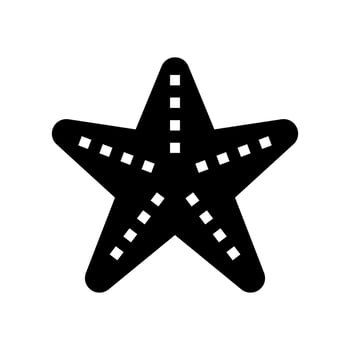 Starfish Icon Vector Symbol Design Illustration