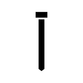 Nail Icon Vector Symbol Design Illustration