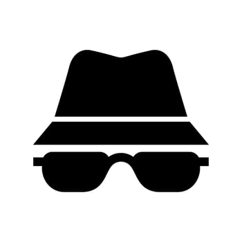 Hacker Icon Vector Symbol Design Illustration