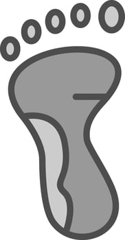 Foot  Vector Icon Design