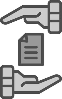 Commitment Vector Icon Design