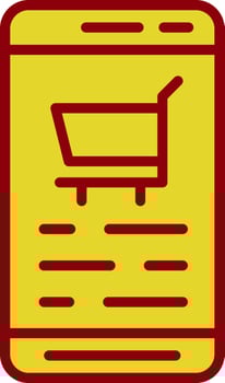 Shopping Cart  Vector Icon Design