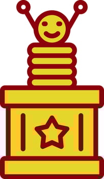 Surprise Box  Vector Icon Design